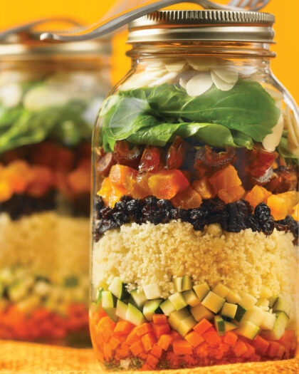 Moroccan Couscous Salad in a Jar